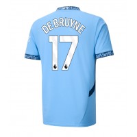 Camiseta Manchester City Kevin De Bruyne #17 Primera Equipación 2024-25 manga corta